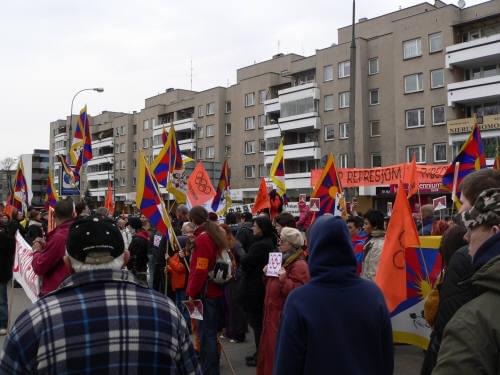 Manifestacja - Tybet