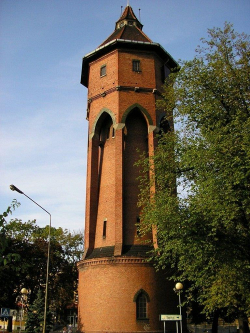 Wieża cisnień w Środzie Wielkopolskiej #wieża