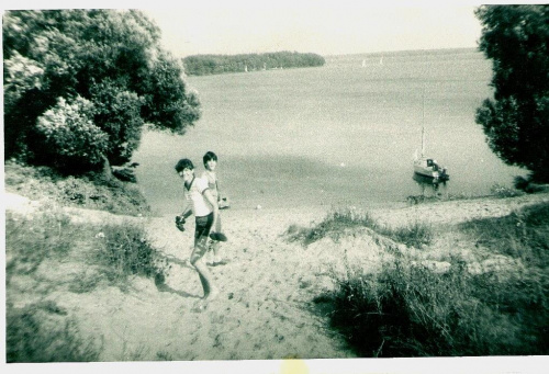 Ania i Tomasz na plaży w Siemianach #Siemiany