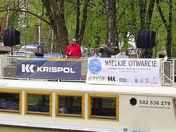 Giżycko - otwarcie sezonu 2007 (2 maja) #Gizycko #Mazury #Sojka