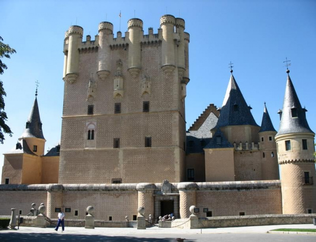 Zamek w Segovii #Hiszpania #Segovia #zamek