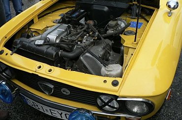 Śliczna Lancia Fulvia na zlocie Lancia Klub Polska w Tychach 20 października 2007 #LanciaFulviaOldtimer