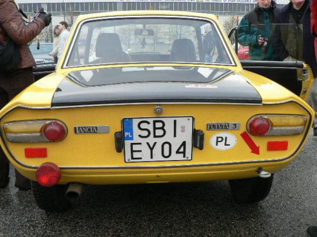 Śliczna Lancia Fulvia na zlocie Lancia Klub Polska w Tychach 20 października 2007 #LanciaFulviaOldtimer