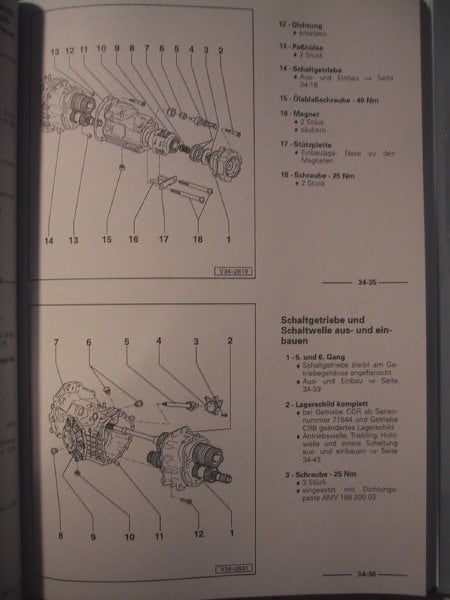 Repleitf AUDI B4 Getriebe 6Gg 01E Allr.97..1