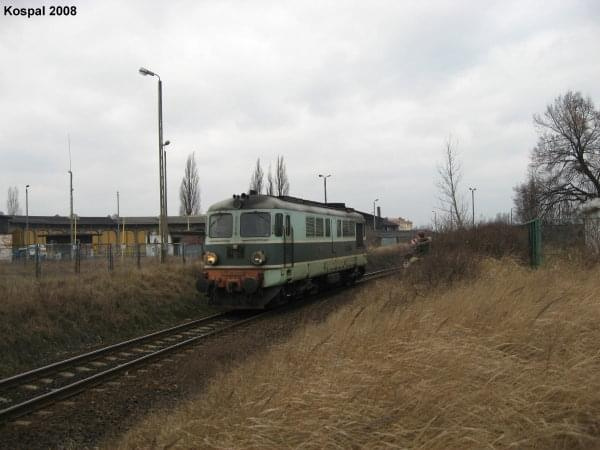 26.01.2008 ST43-338 zjeżdża z KOB na KOA.