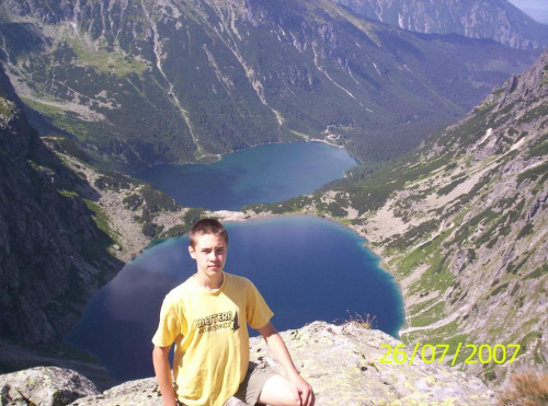 Ja Czarny Staw i Morskie Oko