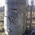 Schrony przy torach kolejowych ul. Konstantynowska most kolejowy. ŁÓDŹ