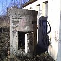 Schrony przy torach kolejowych ul. Konstantynowska most kolejowy. ŁÓDŹ