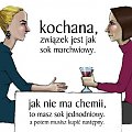 Kochana, nasz związek jest jak sok marchwiowy... #lezbijki #blog #marchewki