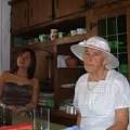 Mama z Wandą - lipiec 2007