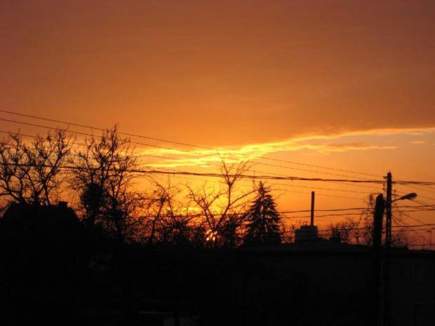 02.02.2008r #krajobrazy #widoki #ZachodySłońca