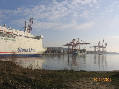 Stena Baltica, Gdynia #statek #morze #port #prom