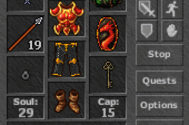 MOje eq :d #tibia #gry