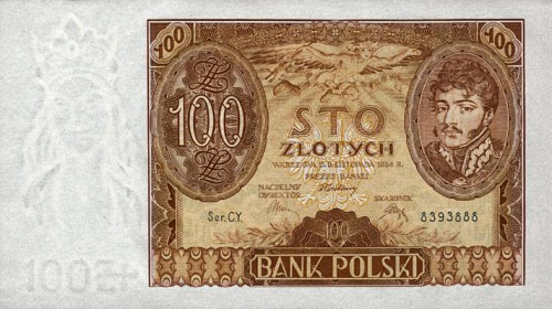 Polska 1934 Bank Polski