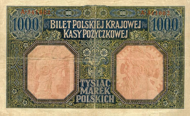 Polska 1914-1918 Generalne Gubernatorstwo Warszawskie Seria-Generał