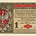 Polska 1914-1918 Generalne Gubernatorstwo Warszawskie Seria-Generał