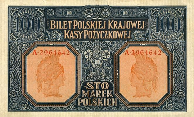 Polska 1914-1918 Generalne Gubernatorstwo Warszawskie Seria-Generał