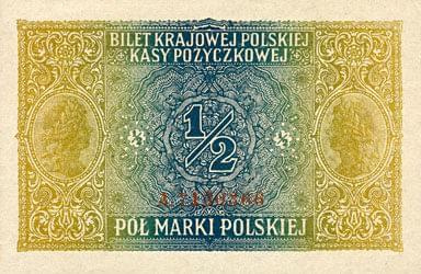 Polska 1914-1918 Generalne Gubernatorstwo Warszawskie Seria - Jenerał