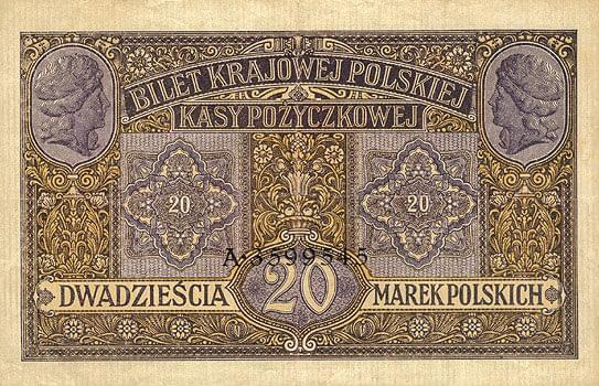 Polska 1914-1918 Generalne Gubernatorstwo Warszawskie Seria - Jenerał