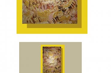 ABSTRAKCJA #ABSTRAKCJA #OBRAZ #EBIER #DYPTYK