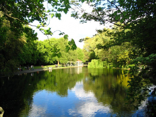 jeden z parków w Dublinie #IrlandiaDublinPark