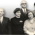 prof.Olszanowski,prof.Kania,prof.Kaniowa,prof.Gawrych,prof.Kaszyńska.prof.Trębińska,prof.Banach
/zdj.wyk.przez H.Tomczaka/