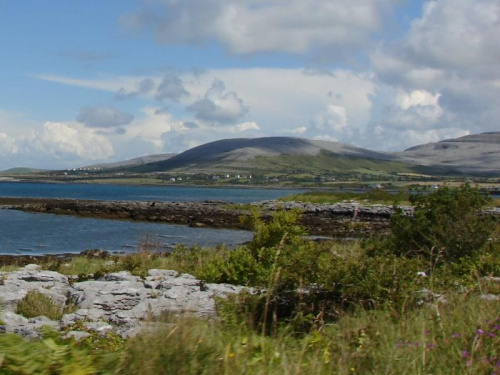Irlandia - trasa z Klifs of Mohers a Galway ( wzdłuż zatoki)