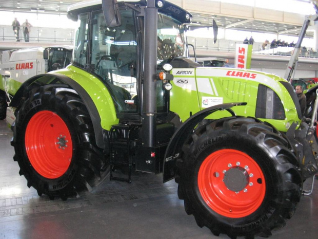 Claas, Arion 620, Poznań 2008 #ciągnik #trator #Claas