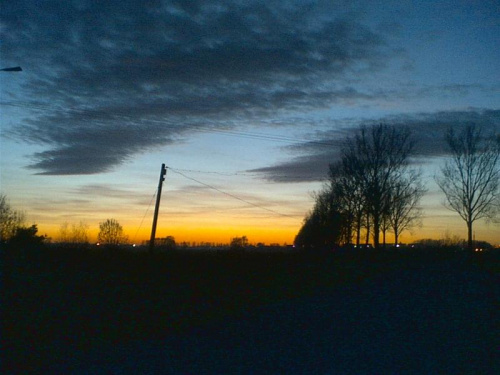 zachód słońca 16.04.2007 #ZachódSłońca