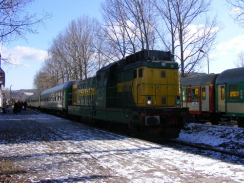 16.02.2008 Stacja Kudowa Zdrój SP32-208 z poc. ,,Kamieńczyk,, rel. Poznań Główny-Kudowa Zdrój