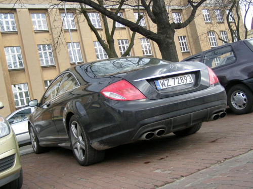 #Mercedes #CL63 #AMG #lodz #plac #dabrowskiego #vipcars