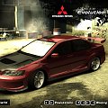 Mitsubishi Lancer Evo VIII z MW #evo #mitsubishi