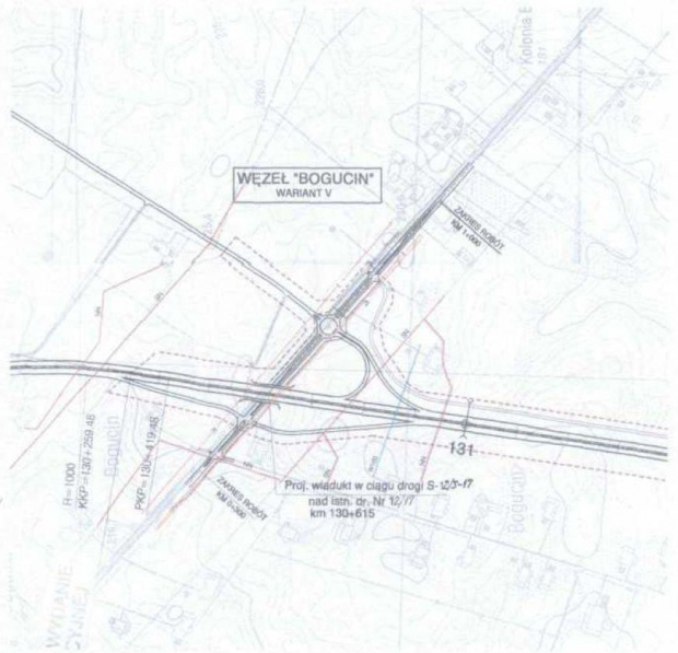 Materiały z SIWZ na projekt S17 Kurów - obw Lublina