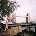 z Jackiem.
Bridge Tower Londyn sierpień 2004 #most #Londyn