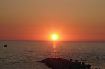 Pogorzelica,Wakacje 2006 #słońce #zachód #morze #ZachódSłońcaWProcie #Kołobrzeg #słoooneeeczkooo #zachodzik