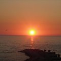 Pogorzelica,Wakacje 2006 #słońce #zachód #morze #ZachódSłońcaWProcie #Kołobrzeg #słoooneeeczkooo #zachodzik