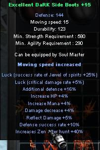 Dark Side set +15 full in Psychic-Doom ver. 97d