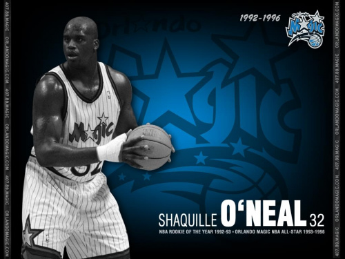 SHAQ O'NEAL- ORLANDO MAGIC