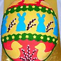 Jajeczko #tort #Święta #Wielkanoc #Jajeczko