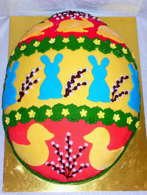 Jajeczko #tort #Święta #Wielkanoc #Jajeczko