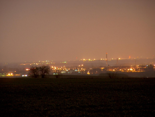 Chojnów nocą #krajobraz #noc #miasto #chojnów #DolnyŚląsk