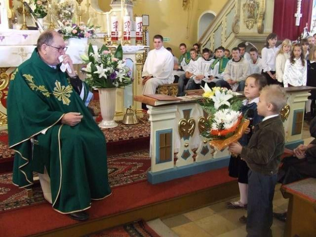 Pożegnanie księdza kanonika Jerzego Góreckiego Bobowo - 14.10.2007r.