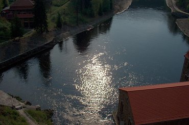 Zapora w Pilchowicach #ZaporaWodna #krajobraz #ElektrowniaWodna #pilchowice #JeleniaGóra #tama #bóbr #natura #przyroda