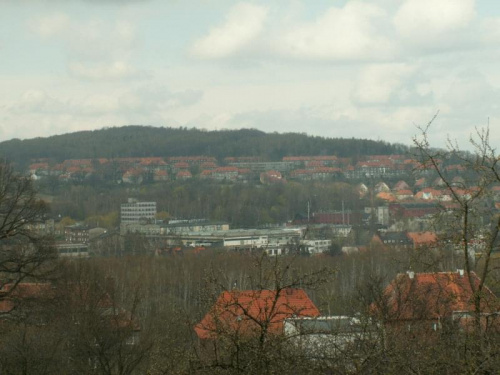 Wałbrzych. Widok na Stary Zdrój i Piaskową Górę #WspólczesnyWałbrzych