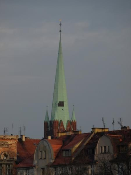 Legnica- Wieża kościoła św. Jacka #Legnica
