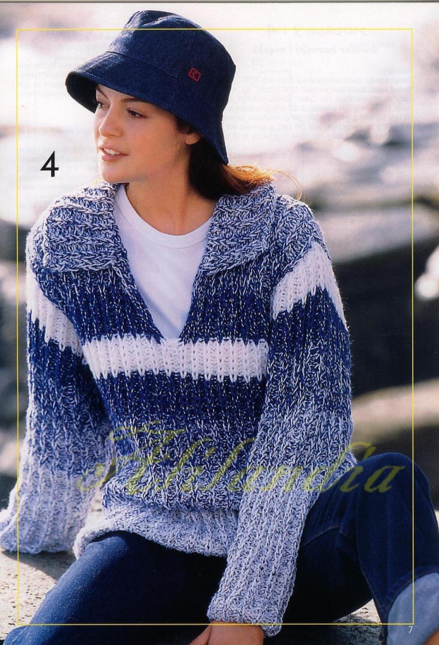 Swetry 2007/06 #swetr #druty #szydełko #RobótkiRęczne #hobby