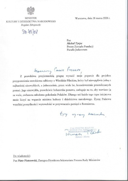 List Ministra KiDN