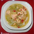 Tajska wariacja na temat zupy rybnej.Przepisy na : http://www.kulinaria.foody.pl/ , http://www.kuron.com.pl/ i http://kulinaria.uwrocie.info/ #zupy #ryby #KuchniaTajska #obiad #jedzenie #kulinaria
