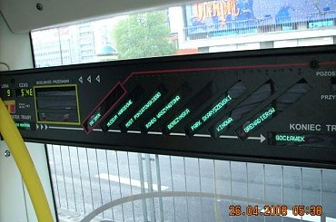 Wyświetlacz w PESIE #Pesa