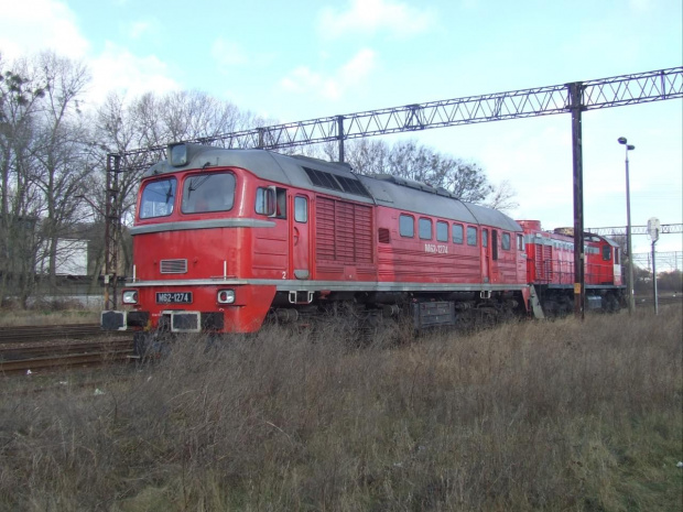 M62-1274+TEM2-169 Orlen'u na Gdańsk Południe +Towar - samochody + ja w kabinie